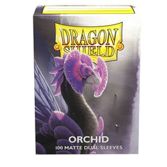 Dragon Shield Matte Dual Sleeves - Orchid (100) | Boutique FDB