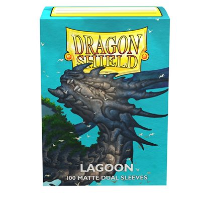 Dragon Shield Matte Dual Sleeves - Lagoon (100) | Boutique FDB