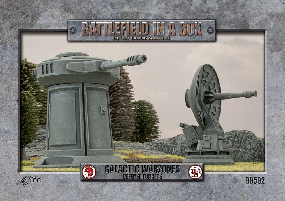 Battlefield in a Box Galactic Warzones - Defense Turrets | Boutique FDB