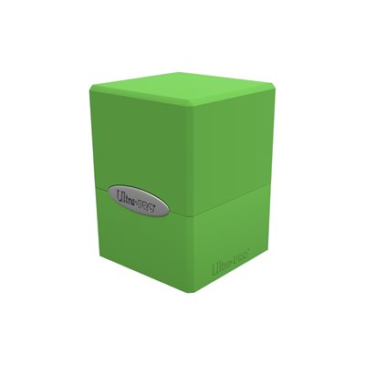 Ultra Pro: Deck Box - Satin Cube - Lime Green (100ct) | Boutique FDB