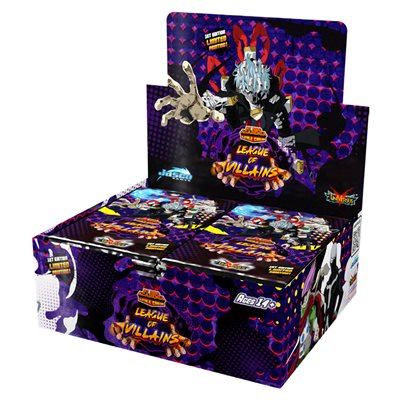 My Hero Academia CCG: Series 4 League of Villains - Booster Box | Boutique FDB