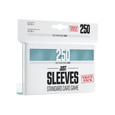 Gamegenic Sleeves : Just Sleeves - Value Pack Clear (250) | Boutique FDB