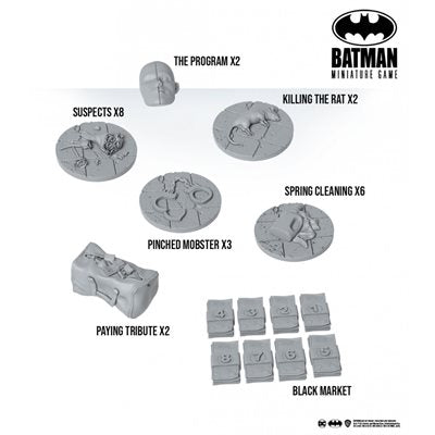 Batman Miniature Game : Organized Crime Markers | Boutique FDB