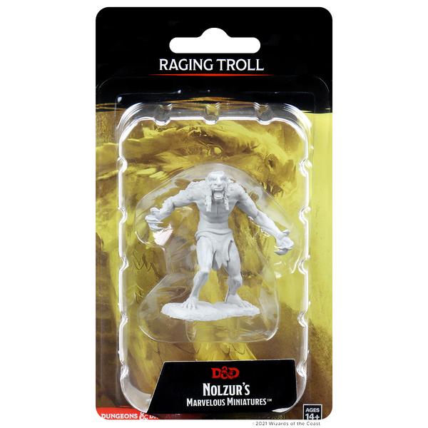 Dungeons and Dragons : Unpainted Miniatures - Wave 12 - Raging Troll | Boutique FDB