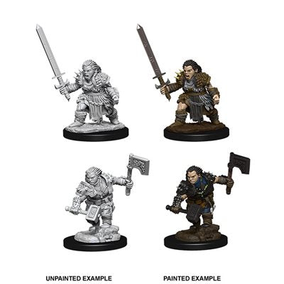 Wizkids : DND Minis WV8 - Female Dwarf Barbarian | Boutique FDB