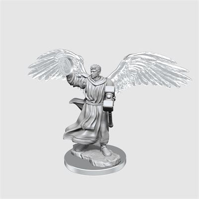 Dungeons & Dragons : Unpainted Miniatures - Wave 20 - Aasimar Cleric Male | Boutique FDB