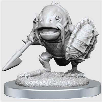 Dungeons & Dragons : Unpainted Miniatures - Wave 20 - Locathah and Seal | Boutique FDB