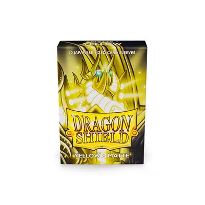 Dragon Shield Matte Japanese Yellow (60) | Boutique FDB