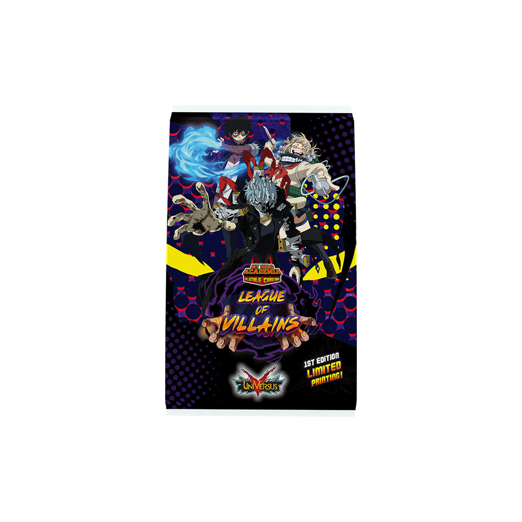 My Hero Academia CCG: Series 4 League of Villains - Booster Pack | Boutique FDB