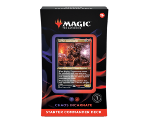 MTG: Starter Commander Deck - Chaos Incarnate | Boutique FDB