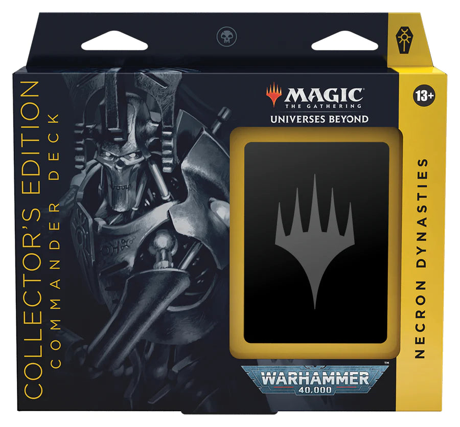 MTG : Universes Beyond - Warhammer 40K Commander Deck Collector Edition - Necron Dynasties | Boutique FDB