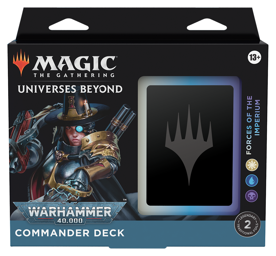 MTG : Universes Beyond - Warhammer 40K Commander Deck - Force of the Imperium | Boutique FDB