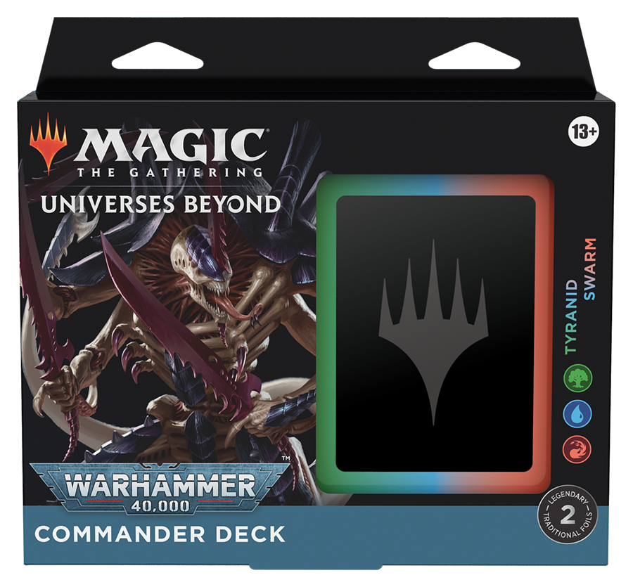 MTG : Universes Beyond - Warhammer 40K Commander Deck - Tyranid Swarm | Boutique FDB