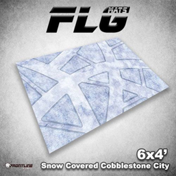 FLG MATS - Snow Covered Cobblestone City 6X4 | Boutique FDB