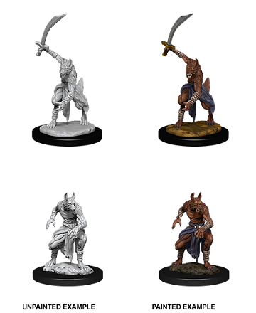 Dungeons & Dragons : Unpainted Miniatures - Wave 12 - Jackalwere | Boutique FDB