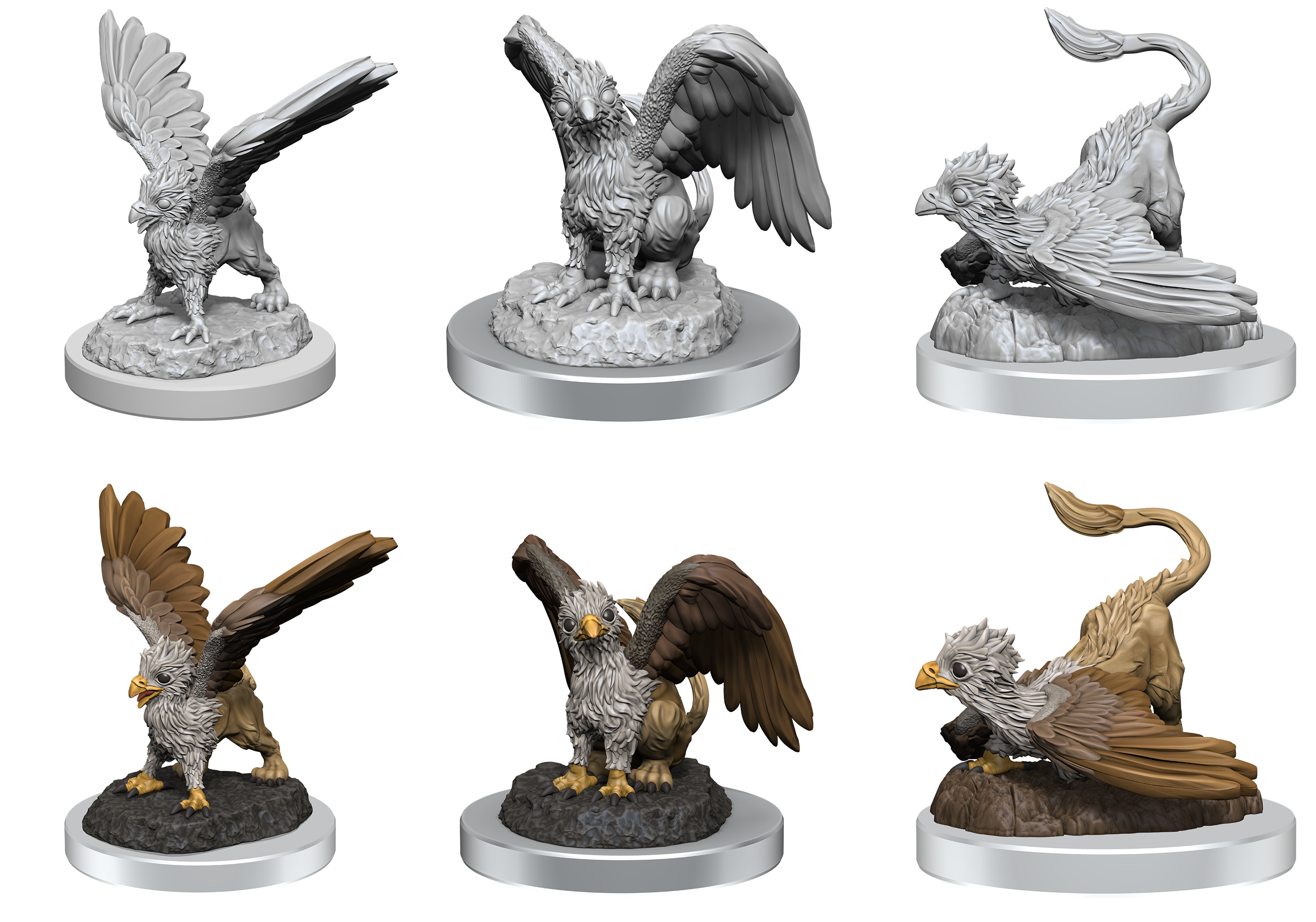 DND UNPAINTED MINIS WV17 GRIFFON HATCHLINGS | Boutique FDB