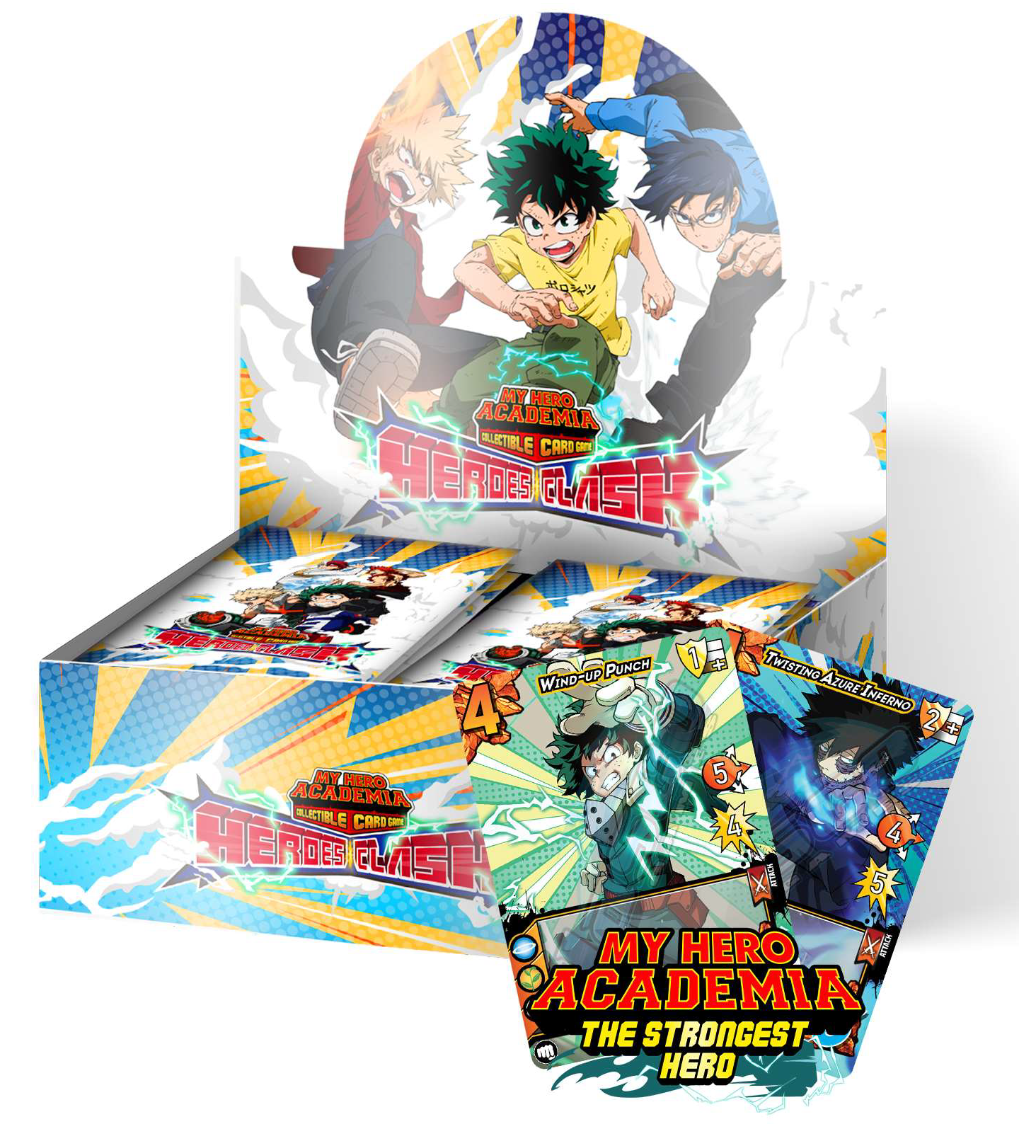 MY HERO ACADEMIA CCG - Heroes Clash - Booster Box | Boutique FDB