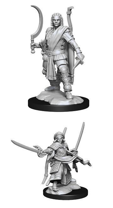 Dungeons & Dragons : Unpainted Miniatures - Wave 13 - Human Ranger Male | Boutique FDB