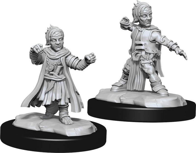 Pathfinder : Unpainted Miniatures - Wave 15 - Halfling Monk Male | Boutique FDB